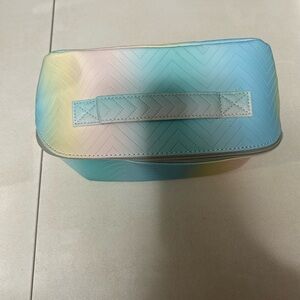 Pastel Chevron Cosmetic Bag